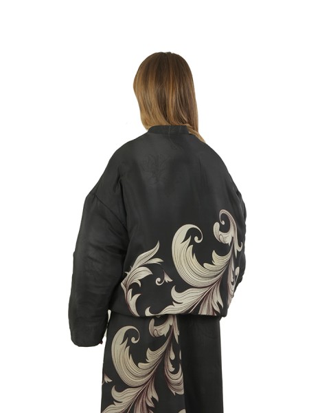 Giubbino CO.GO' Bomber Lavagna/Panna